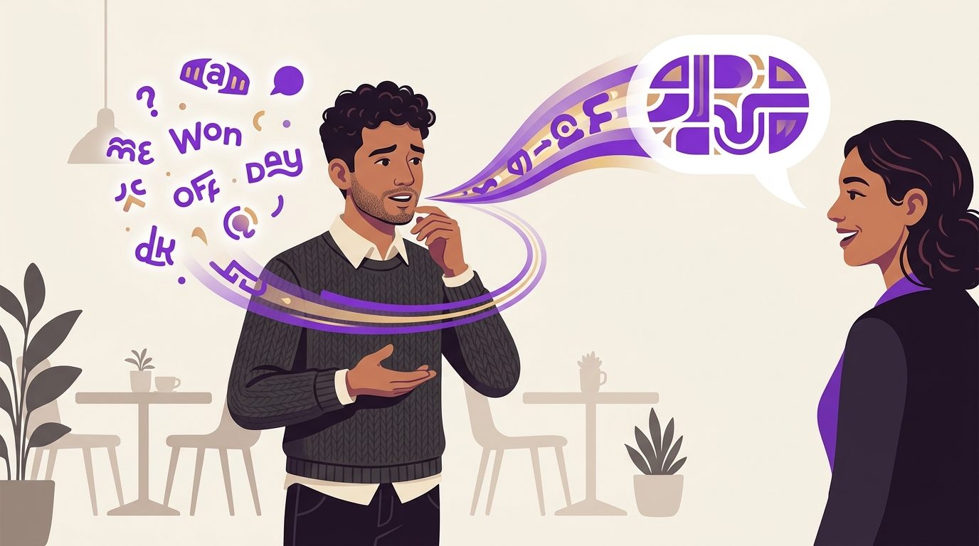 Puede que no necesites aprender más palabras para hablar inglés